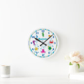 Onder het Zee Kinder Room Clock Ronde Klok (Huis)