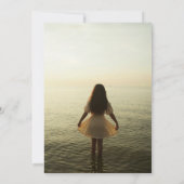 Onder het Zee Kinderen Birthday Party Kaart (Achterkant)