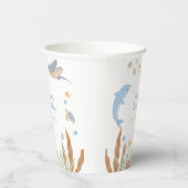 Onder het Zee Kinderen Birthday Party Papieren Bekers (Rechts)