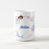 Onder het zee kinderen verjaardagscadeau mok (Center)