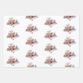 Onder het Zee Koralen en Zeesterren Inpakpapier Vel (Voorkant 3)