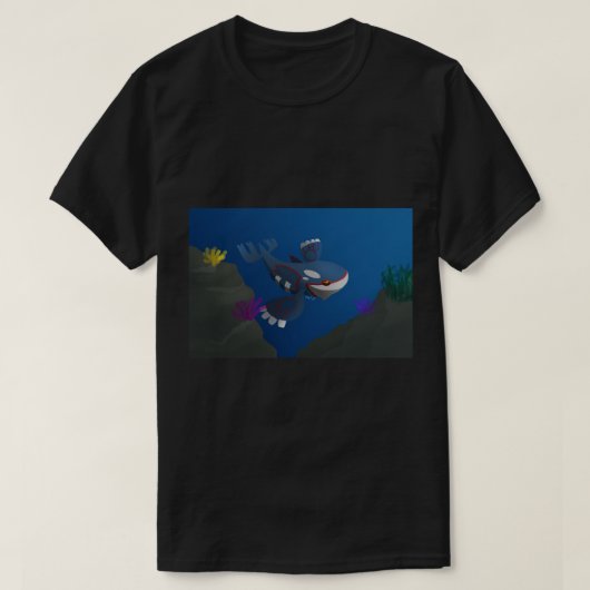 Onder het Zee - Kyogre .png T-shirt (Design voorkant)