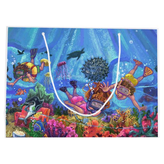 Onder het Zee Large Cadeautasje (Achterkant)