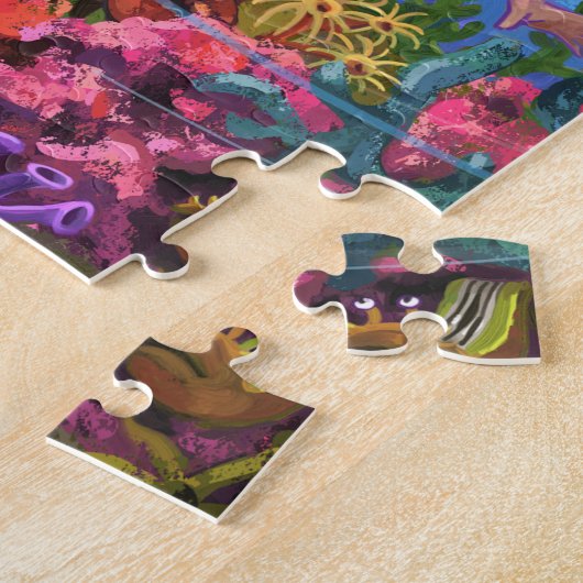 Onder het Zee Legpuzzel (Zijkant)