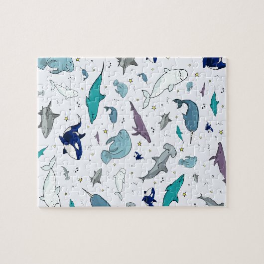 Onder het Zee Legpuzzel (Horizontaal)