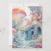 Onder het Zee Leven Verjaardagsfeest Kaart (Achterkant)