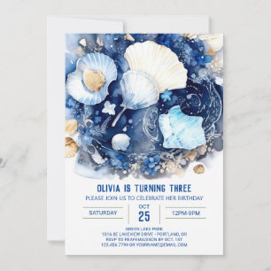 Onder het Zee Magic Boy Birthday Kaart