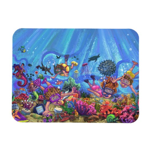 Onder het Zee Magneet (Horizontaal)