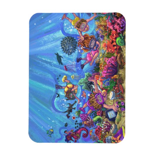 Onder het Zee Magneet (Verticaal)