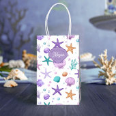 Onder het Zee Marine Life Pattern Verjaardag ID114 Medium Cadeauzakje