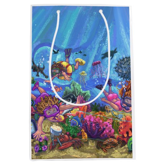 Onder het Zee Medium Cadeauzakje (Voorkant)