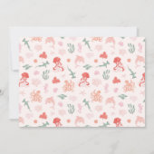 Onder het Zee Meisje Verjaardagsfeest Foto Kaart (Achterkant)