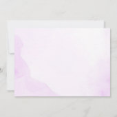 Onder het Zee Meisje Verjaardagsfeest Foto Kaart (Achterkant)