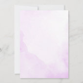 Onder het Zee meisje verjaardagsfeestje Kaart (Achterkant)