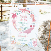 Onder het Zee Meisjes 1e verjaardag welkom Poster