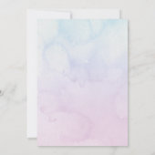 Onder het Zee Mermaid Adventure Birthday Kaart (Achterkant)