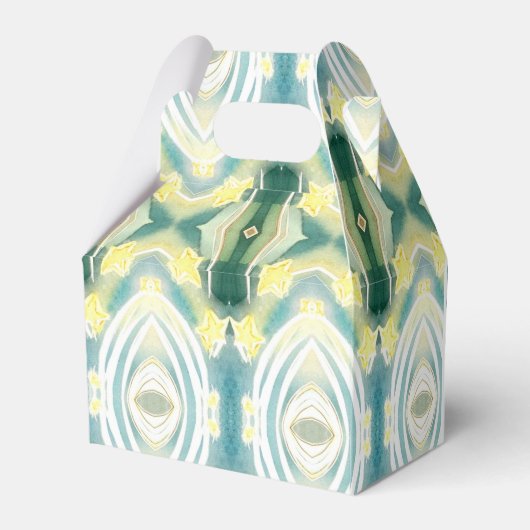 Onder het Zee Mermaid Baby shower Bedankdoosjes (Achterkant)