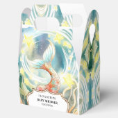 Onder het Zee Mermaid Baby shower Bedankdoosjes (Geopend)