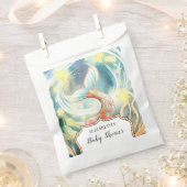 Onder het Zee Mermaid Baby shower Bedankzakje (Geknipt)