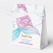 Onder het Zee Mermaid Baby shower partij Bedankdoosjes (Voorkant Zijde)