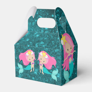 Onder het Zee Mermaid Bedankdoosjes