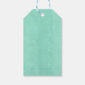 Onder het Zee Mermaid Birthday Party Cadeaulabel (Achterkant)