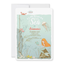 Onder het Zee Mermaid Birthday Party