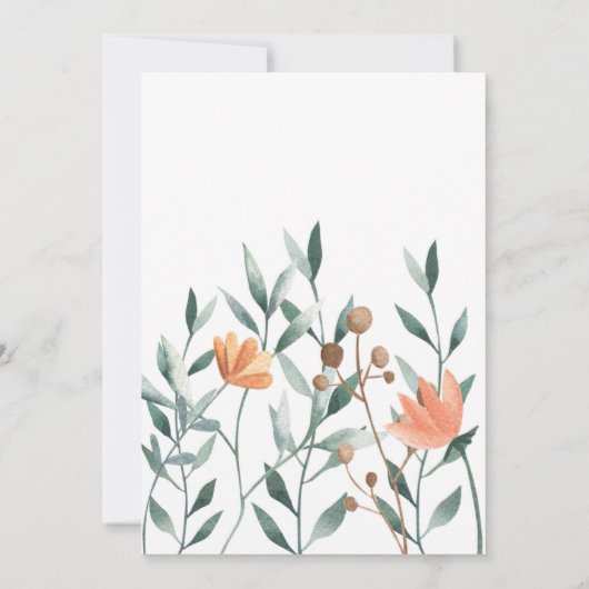 ONDER HET ZEE, MERMAID BIRTHDAY,WATERVERF MERMAID KAART (Achterkant)