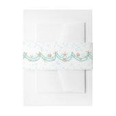 Onder het Zee "Mermaid Invitation Belly" Uitnodigingen Wikkel (Voorkant Voorbeeld)