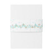 Onder het Zee "Mermaid Invitation Belly" Uitnodigingen Wikkel (Achterkant Voorbeeld)