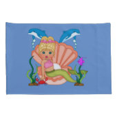 Onder het Zee Mermaid Kussensloop (Achterkant-Rechts)