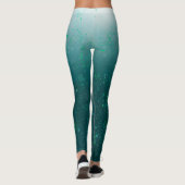 Onder het Zee Mermaid Leggings (Achterkant)