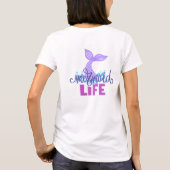 Onder het Zee Mermaid Life T-shirt (Achterkant)
