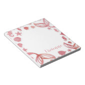 Onder het Zee Mermaid Notitieblok (Schuin)