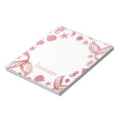 Onder het Zee Mermaid Notitieblok (Linkerzijde)