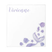 Onder het Zee Mermaid Notitieblok (Voorkant)