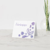 Onder het Zee Mermaid Notitiekaartje (Voorkant)