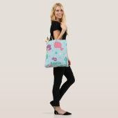 Onder het Zee Mermaid Pattern Personalized Tote Bag (Op model)