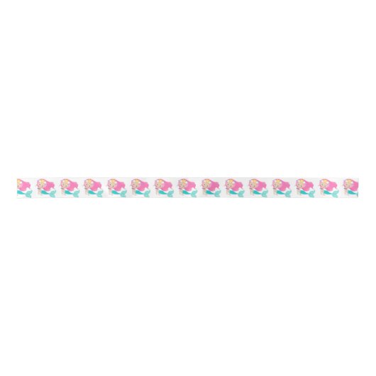 Onder het Zee Mermaid Satijnen Lint (Voorkant)