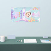 Onder het zee Mermaid Spandoek (Beurs)