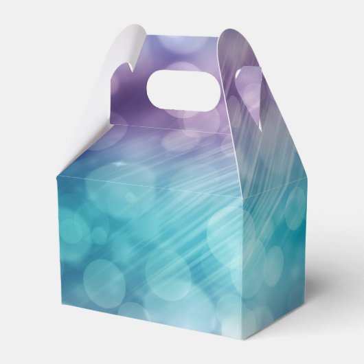 Onder het Zee Mermaid Tail Party Favor Boxes Bedankdoosjes (Achterkant)