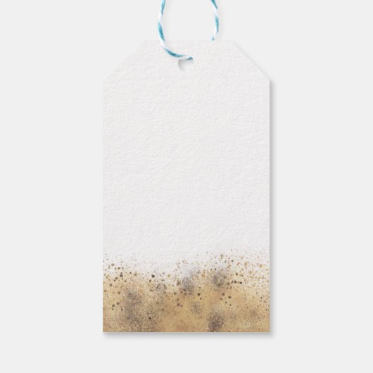 Onder het Zee Mermaid Tail Vrijgezellenfeest Cadeaulabel (Achterkant)