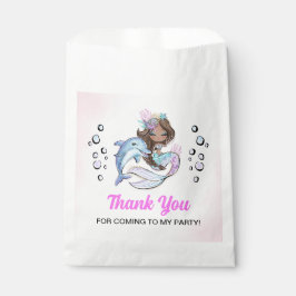 Onder het Zee Mermaid Theme Paper Favor Bag Bedankzakje