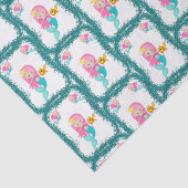 Onder het Zee Mermaid Tissuepapier (Detail)