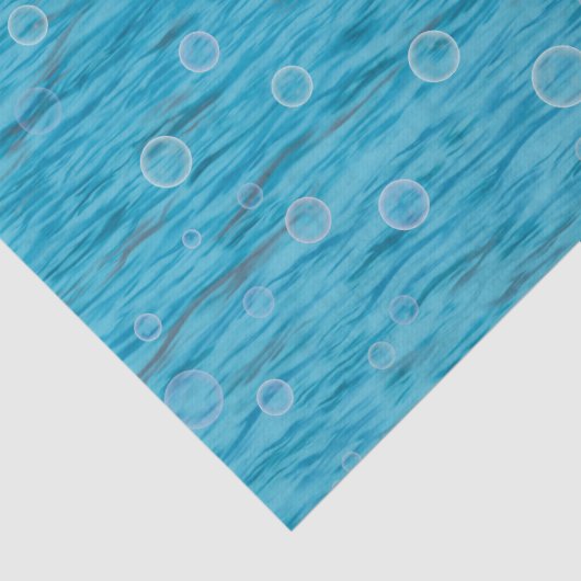 Onder het Zee met dolfijnen verjaardagsfeestje Tissuepapier (Detail)