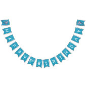 Onder het Zee met dolfijnen verjaardagsfeestje Vlaggetjes (Alle)