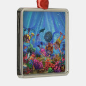 Onder het Zee Metalen Ornament (Rechts)