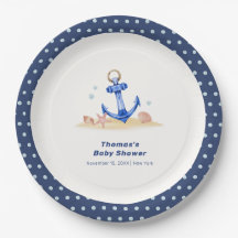 Onder het Zee Nautical Anchor Boy Baby shower