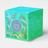 Onder het Zee Nautisch Baby shower Bedankdoosjes (Voorkant Zijde)