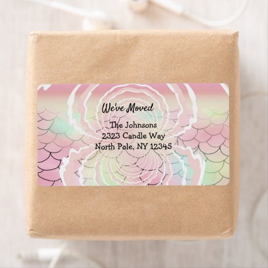 Onder het Zee Nieuw Adres Etiket (Insitu)